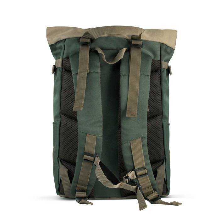 HARRIER OLIVE KHAKI ORIGINAL x ATVA Ransel Casual Pria Wanita Daily Backpack Kuliah Kampus Kerja Kantor Sekolah SMA SMK Remaja Dewasa Tas Punggung Laptop Ukuran Besar 14 Inch Rolltop Bagpack Distro Premium Roll Top Outdoor Travel Bag Kekinian Branded