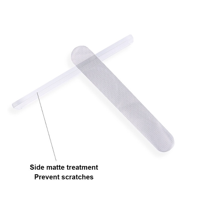 WJ889 (Dapat Box) Crystal Glass Nail Files Manicure Perawatan Kuku