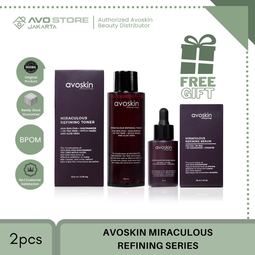 [SERIES] Avoskin Miraculous Refining Series