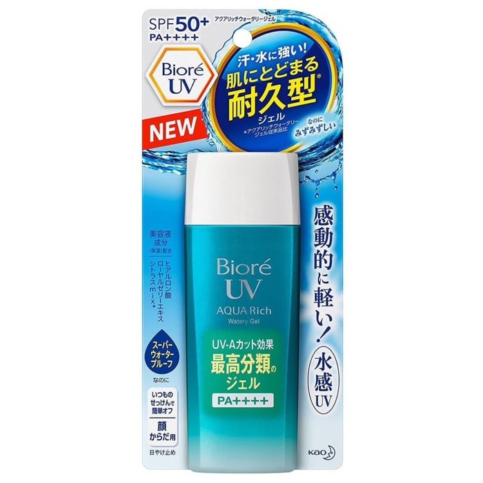 Biore UV Aqua Rich Watery Sunscreen Skin Care SPF 50 PA++++ 90 ml