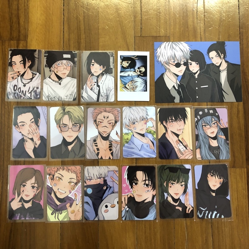 photocard + artprint jujutsu kaisen by 6baji