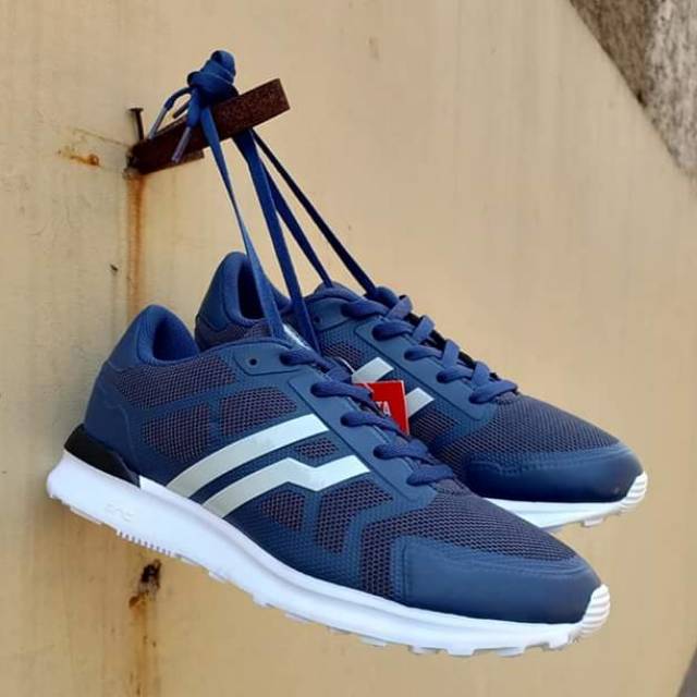 Sepatu Pria Original Piero Verta Phantom Navy Abu Kekinian Sepatu Casual