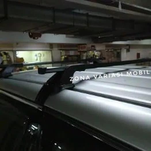 Crossbar Cross Bar Kaki Rack Kaki Thule Mobil / Sedan Jepit Body