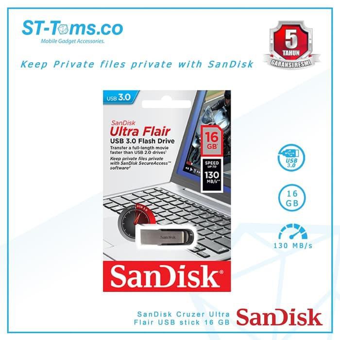 Promo SANDISK Ultra Flair 16GB CZ73 SDCZ73-016G-G46 Limited