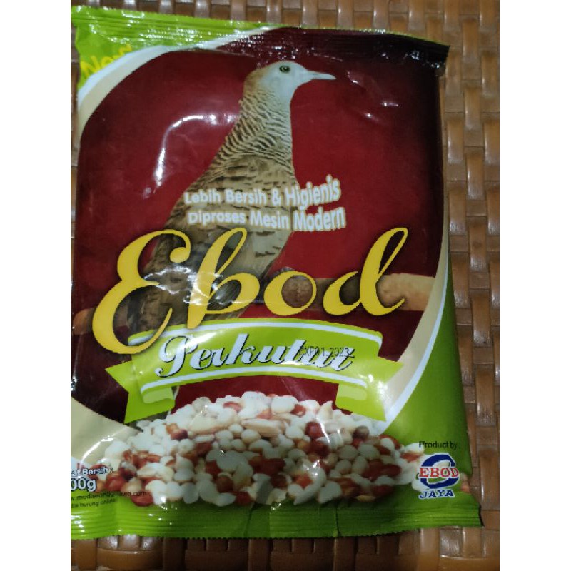 ebod perkutut/ pakan perkutut