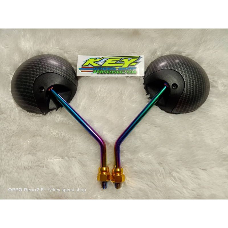 Spion Motor Matic Scoopy Batang Rainbow