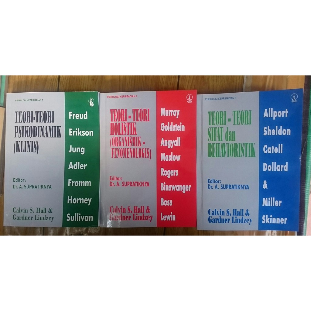 Psikologi Kepribadian Supratiknya Jilid 1 2 3 SET