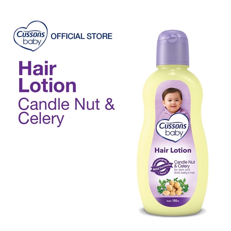 CUSSONS Baby Hair Lotion Losion Minyak Rambut Bayi 50+50ml 100+100ml BPOM 50 + 50 ml 100 + 100 ml 50ml 100ml 200 ml 200ml