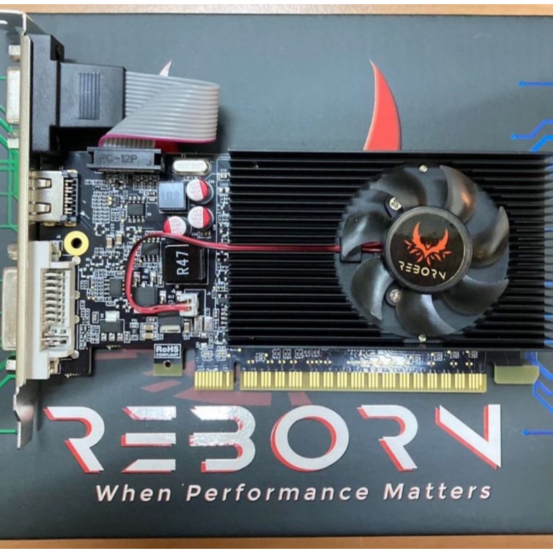 VGA GT 220 GeForce Reborn 1Gb DDR3 128BIT GT220 DDR3