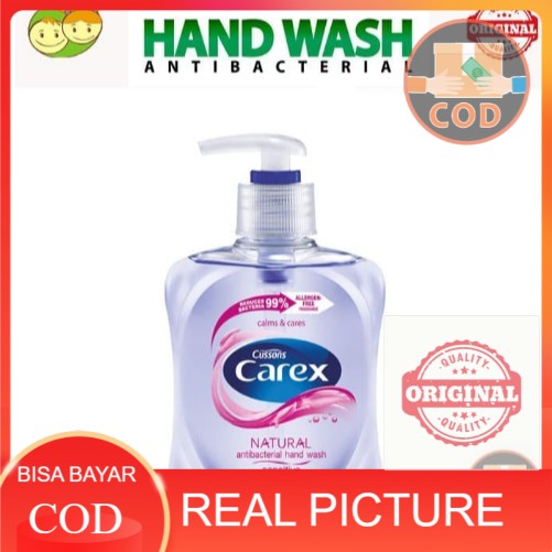Jual Cussons Carex Hand Wash Antiseptic Anti Bakteri Sensitive 250ml