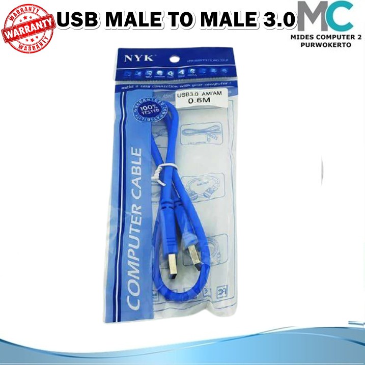 kabel usb male to male 3.0 merek NYK