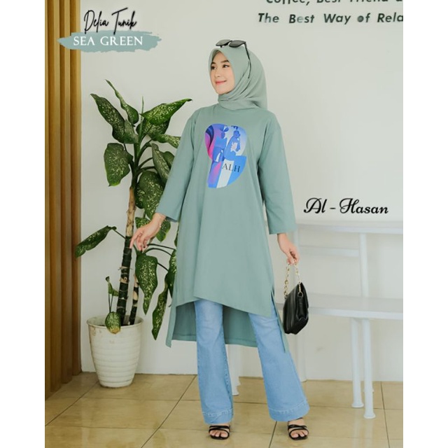 KAILA ATASAN BY AL-HASAN//Delia Kaos Combed XL//Atasan Combed