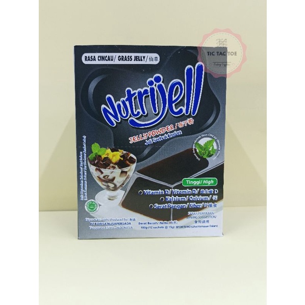 Nutrijell B Cincau 15gr (isi 12 pcs)