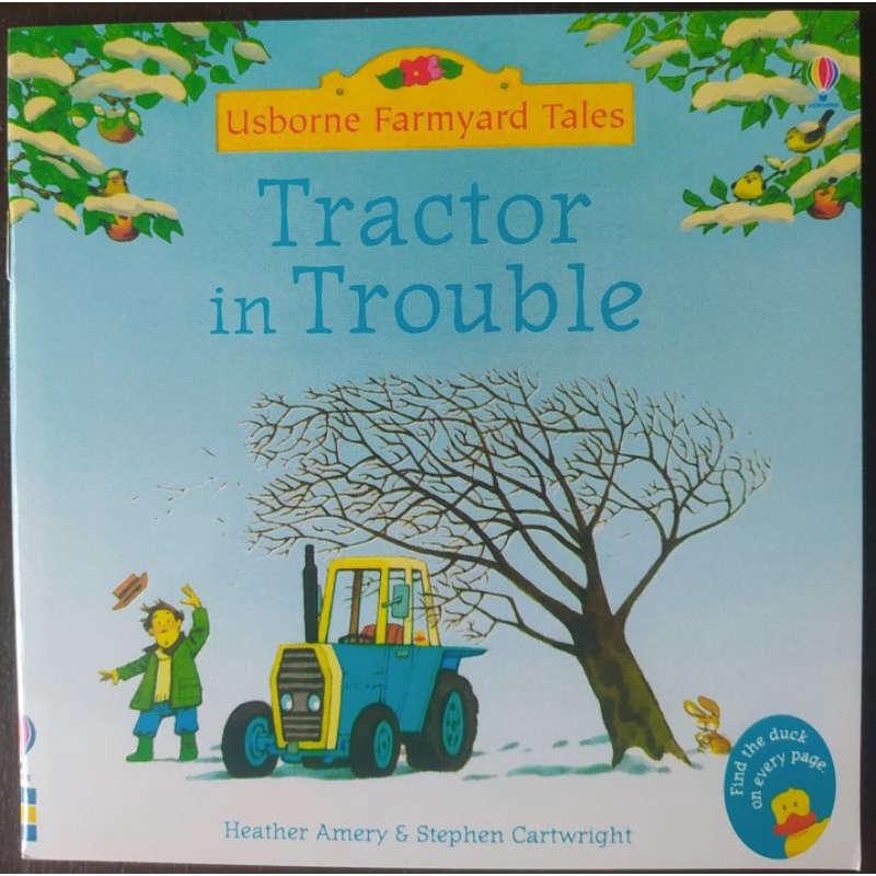 Buku Cerita Anak Impor Usborne Farmyard Tales - Tractor in Trouble