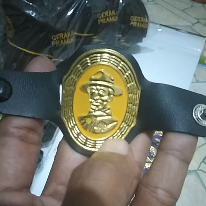 Ring hasduk Pramuka kolong kalep timbul 50 biji grosir