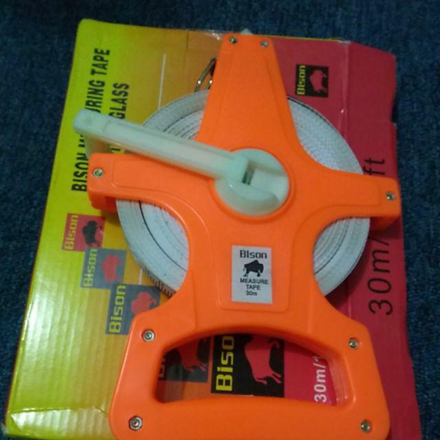 Meteran 30 Meter Bison