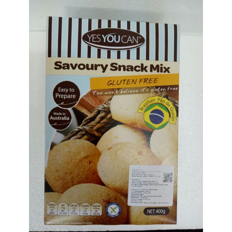 

Yes You Can Gluten Free Savoury Snack mix 400g