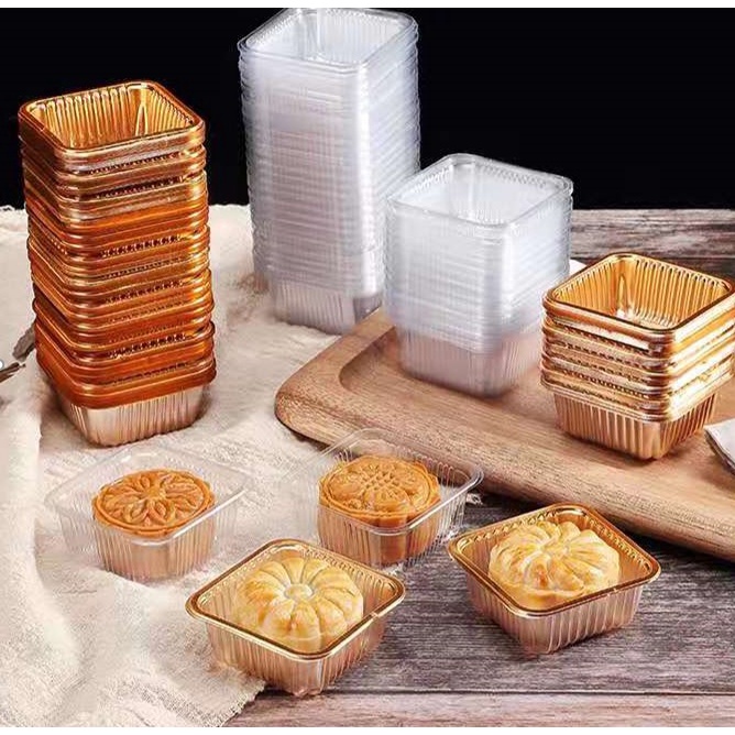 Mika Tray Mooncake Plastik Tray Packaging kemasan Kue Bulan Nastar 50 gr 63 gr 80 gr 125 gr 150 gr 200 gr Gram Gr