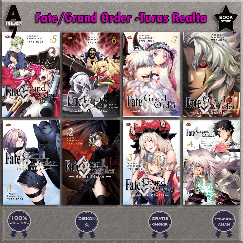Jual Komik Fate Grand Order Turas Realta Vol 1 9 Shopee Indonesia