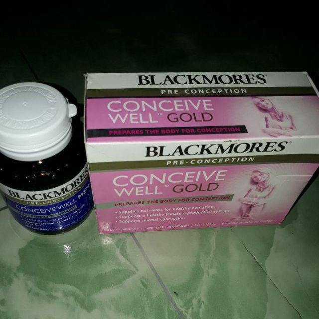 Paket Program Kehamilan Pria Wanita Blackmores Conceive 