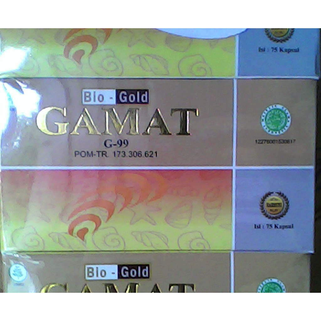Kapsul Ekstrak Gamat Emas Bio Gold Gamat