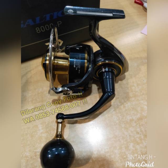 Reel Daiwa Saltiga 8000 P / H Model 2020