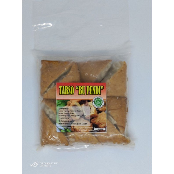

Tahu Bakso Bu Pendi Original