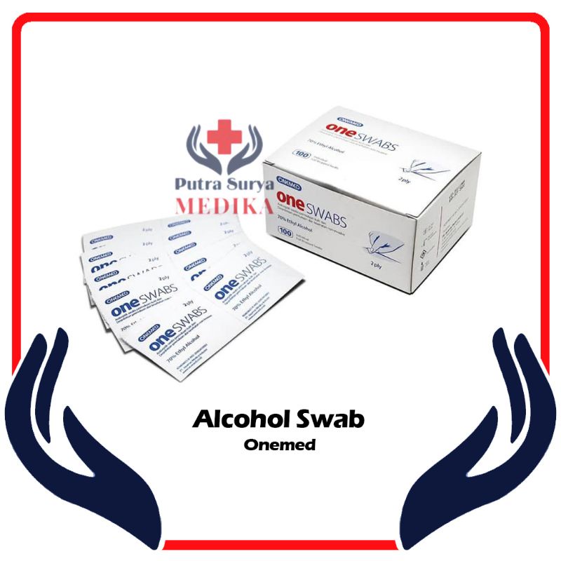 Alkohol Swab | Tissue Alcohol | Kapas Alkohol Onemed