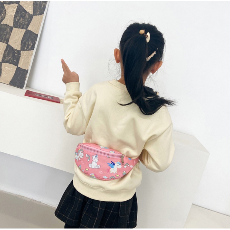 Tas Selempang Anak Laki-laki / Perempuan Gambar Karakter CB22