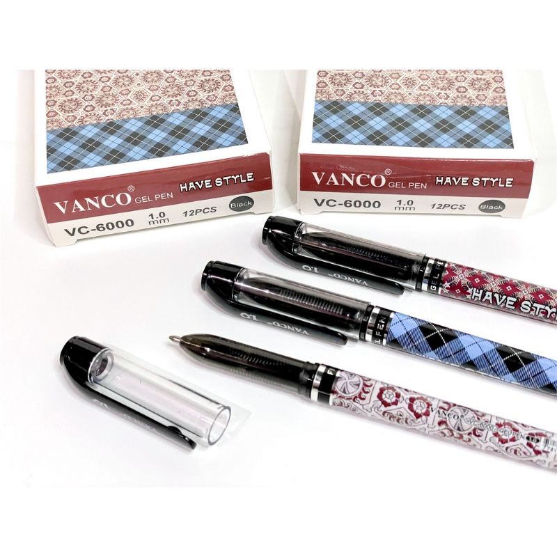 

Ballpoint Gel Vanco VC-6000 Batik 1,0 || Bolpen || Bulpen || Pulpen