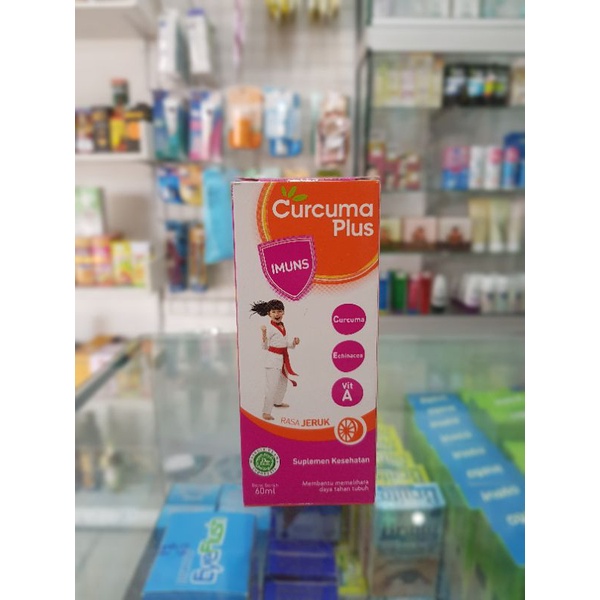 Curcuma Plus Imun Sirup 60ML/Suplemen Kesehatan