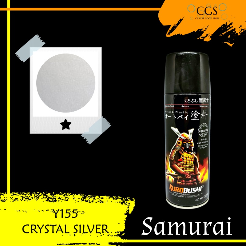Pilok Samurai CRYSTAL SILVER Y155 - samurai silver - samurai y155 - samurai silver metalic - pilok s