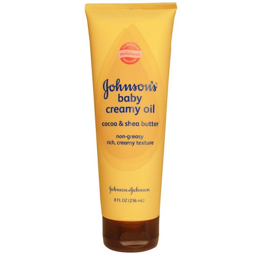 Johnson's Baby Creamy Oil, Cocoa & Shea Butter (236mL)