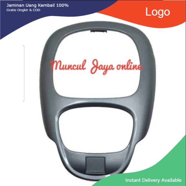 Cover Ring Spedometer New Scoopy Fi Esp 2017-2019 Silver 53207-K93-N00VSM