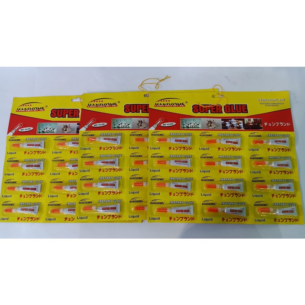 

Lem Super Glue Handsome Biasa Dan Botol