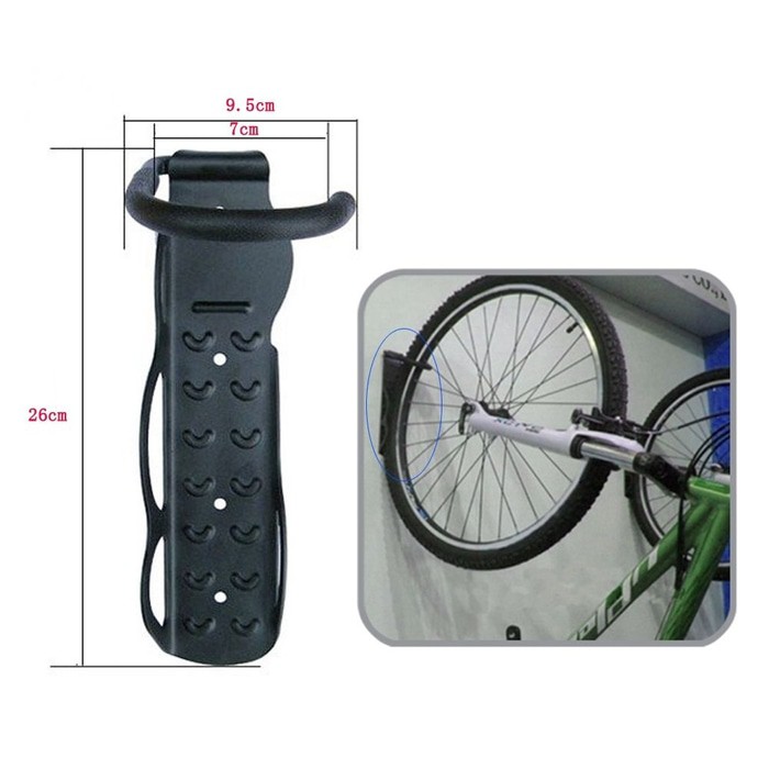 Bike hanger / Hanger Stand Hook Gantungan Sepeda Dinding Tembok Velg