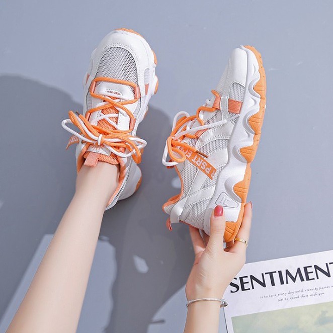 TBIG [COD] Sneakers Import Ulzzang IC SPORT Sepatu Fashion Gaya Korea Style Sepatu Wanita