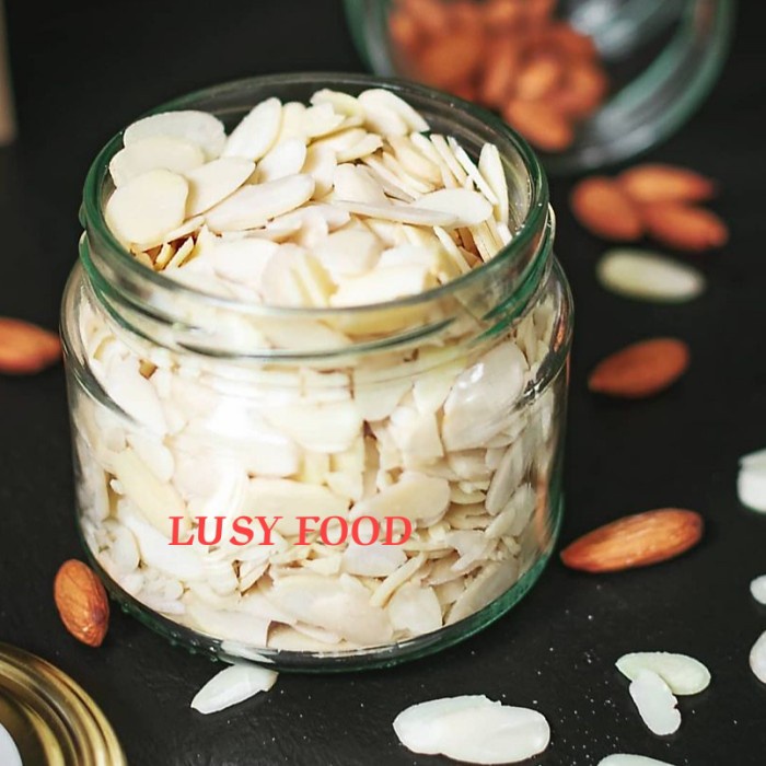 

Almond slice 250gr Premium almond iris mentah