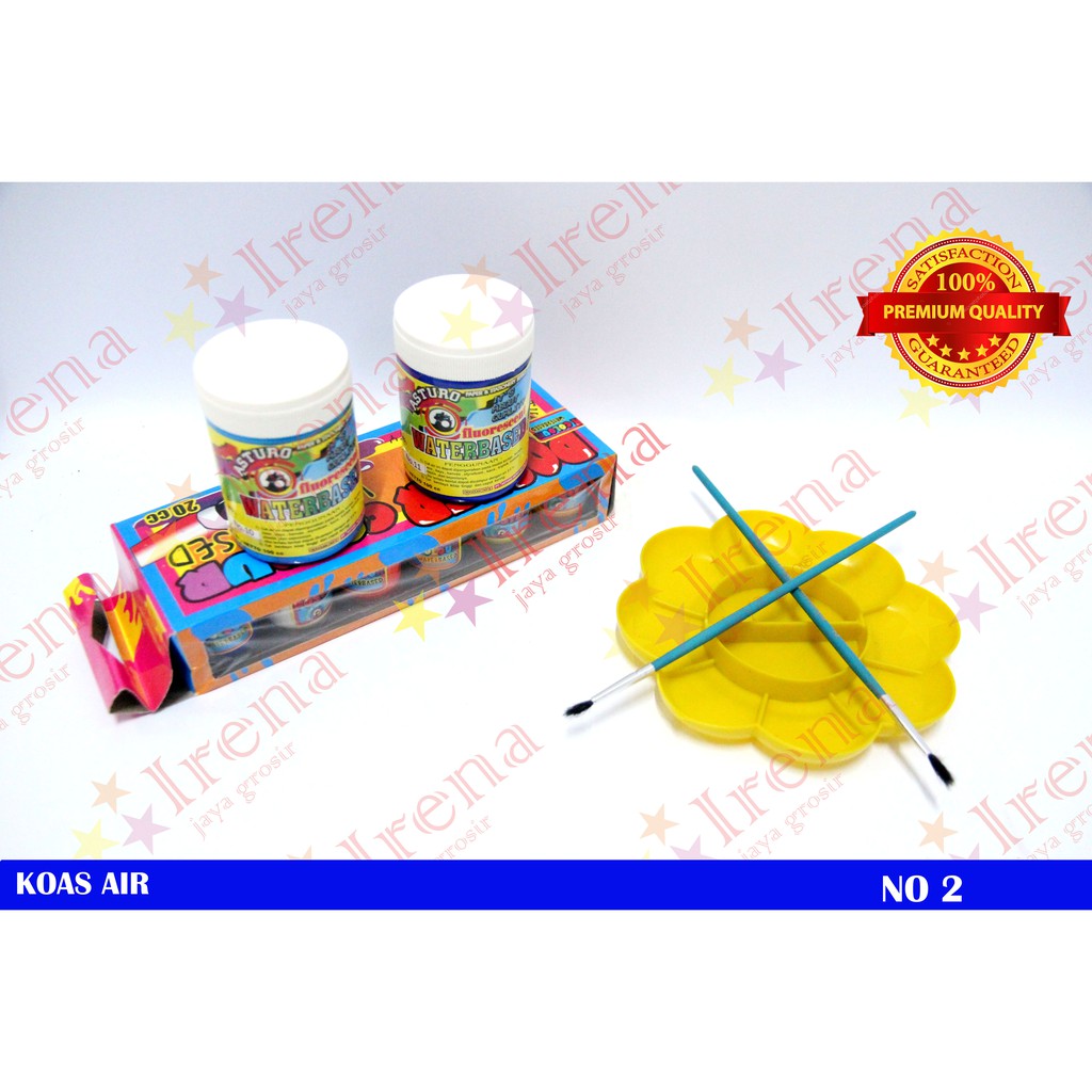 KOAS LUKIS GAMBAR KUAS CAT AIR NO 2