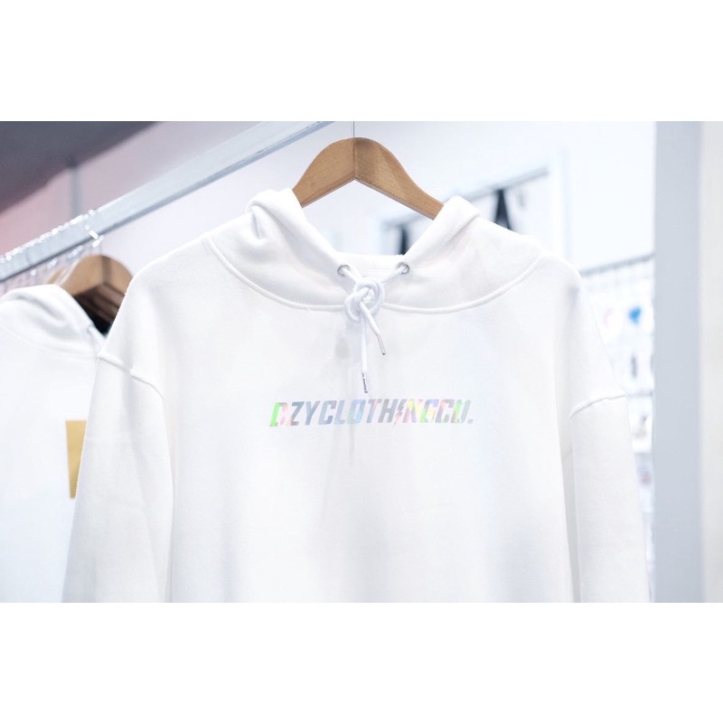 Hoodie Dizzy Clothing&Co Hologram White