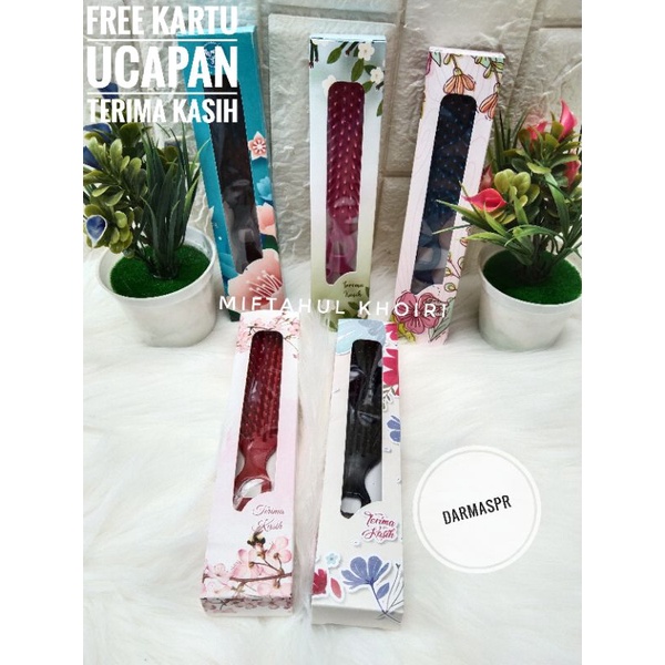 (isi 50pcsc) SISIR SIKAT BOX MOTIF SOUVENIR TERMURAH