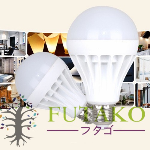 FUTAKO Lampu Bohlam LED 5 WATT 6500K 270 Lumes