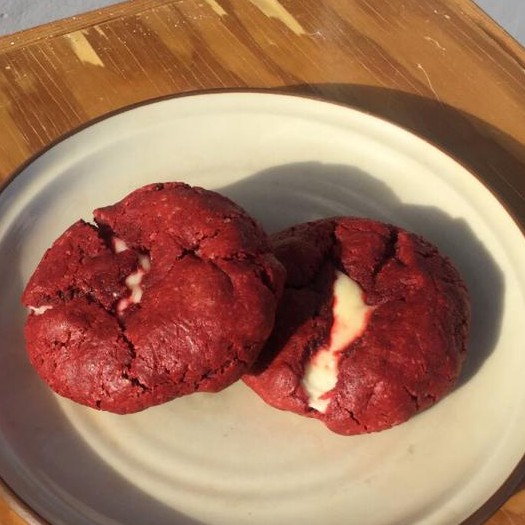 

Velvet cheese soft cookies