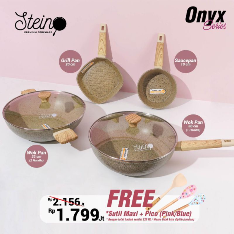 STEIN GRANITE SERIES WOK GERMAN - STEINCOOKWARE