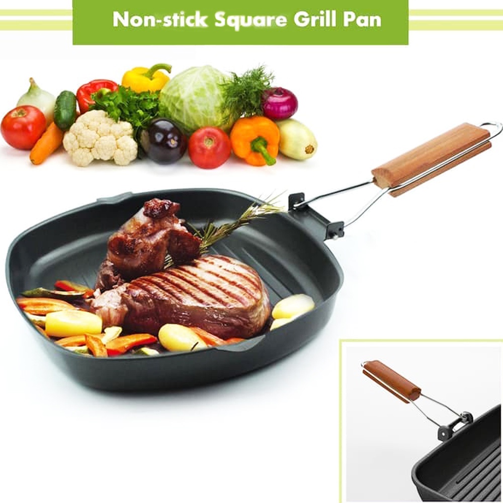 Wajan Lipat Square Grill Pan 20 cm - G2403