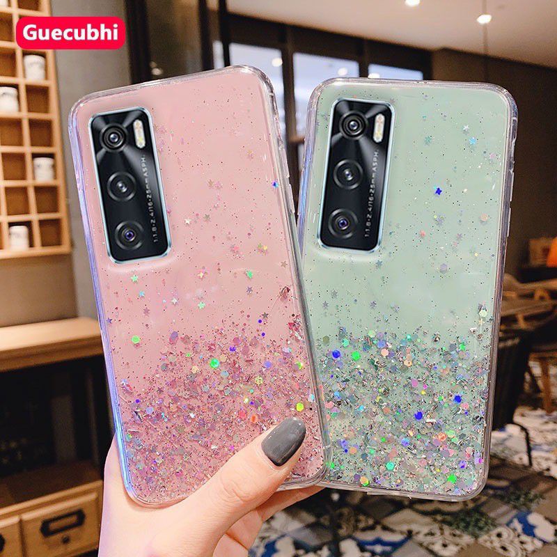 Vivo Y20 Y20S Y20i Y12S Y51 Y51A 2021 V20 V20 SE Casing Softcase Tpu Bahan Premium Glitter Glossy