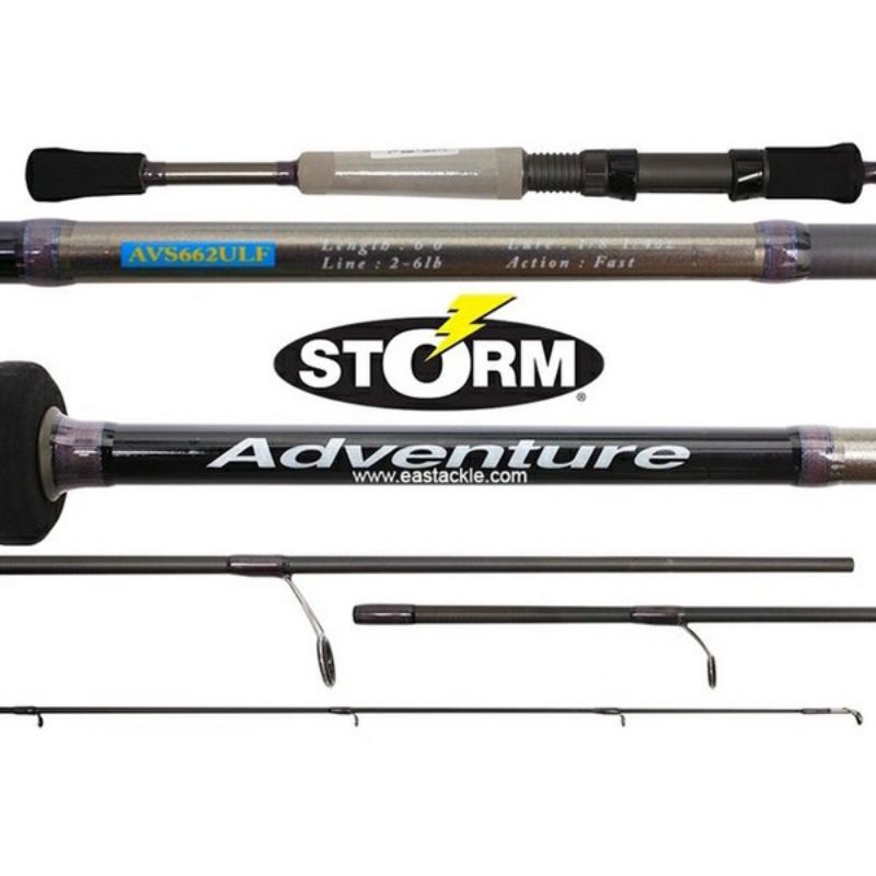 JORAN ULTRALIGHT STORM ADVENTURE OLD GEN 1 SP BC 198 AVS662ULF AVC662MHF 2-6LB 4-10LB 6-12LB