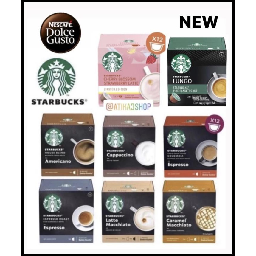 

Nescafe Dolce Gusto Ndg Starbucks Coffee Capsule - Caramel