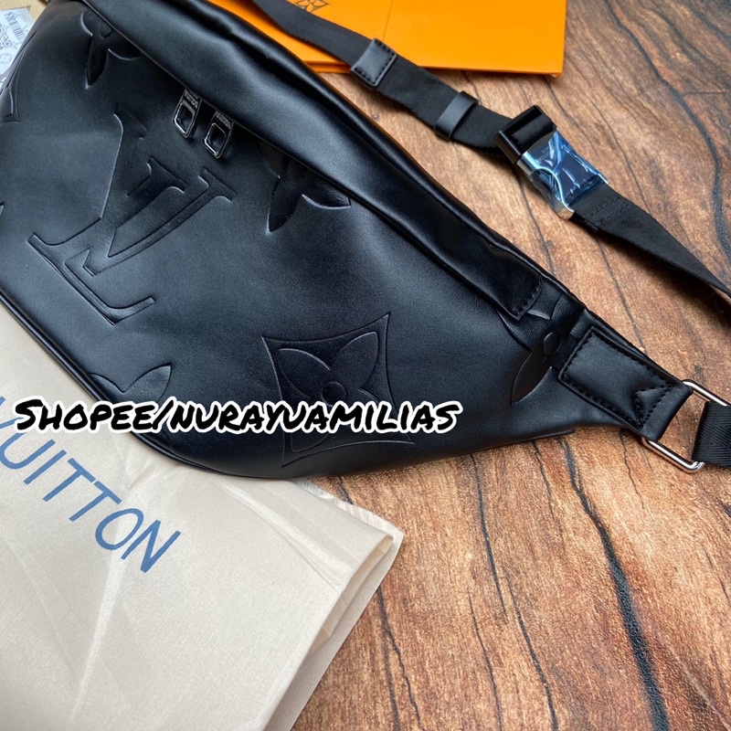 tas selempang pria LV import tas slempang lv pria ada no seri bisa jd Pouch bag waistbag pria lv
