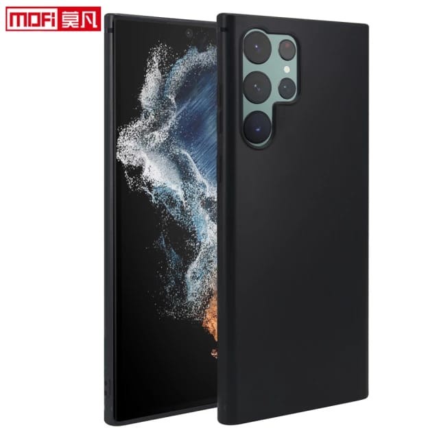 SAMSUNG S22 ULTRA SOFT CASE PREMIUM BLACK MATTE